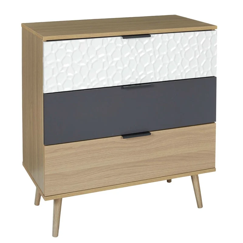 COMMODE 3 TIROIRS SVEN
