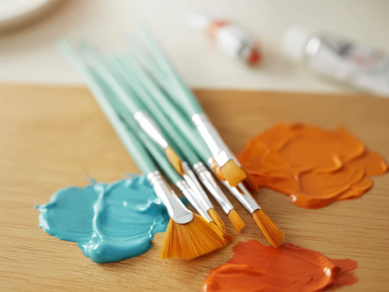 Set de 8 pinceaux supplémentaires pour peinture