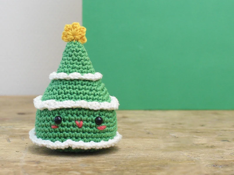 Kit crochet DIY - Mini Sapin de Noël - Hardicraft