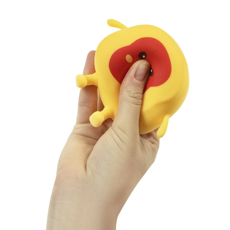 Single Keycraft Squishy Toasties Sensory Toy Kawaii Toast 4-Inch