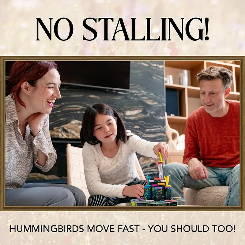 Hummingbirds Real-Time Dexterity Board Game 2-4 Players