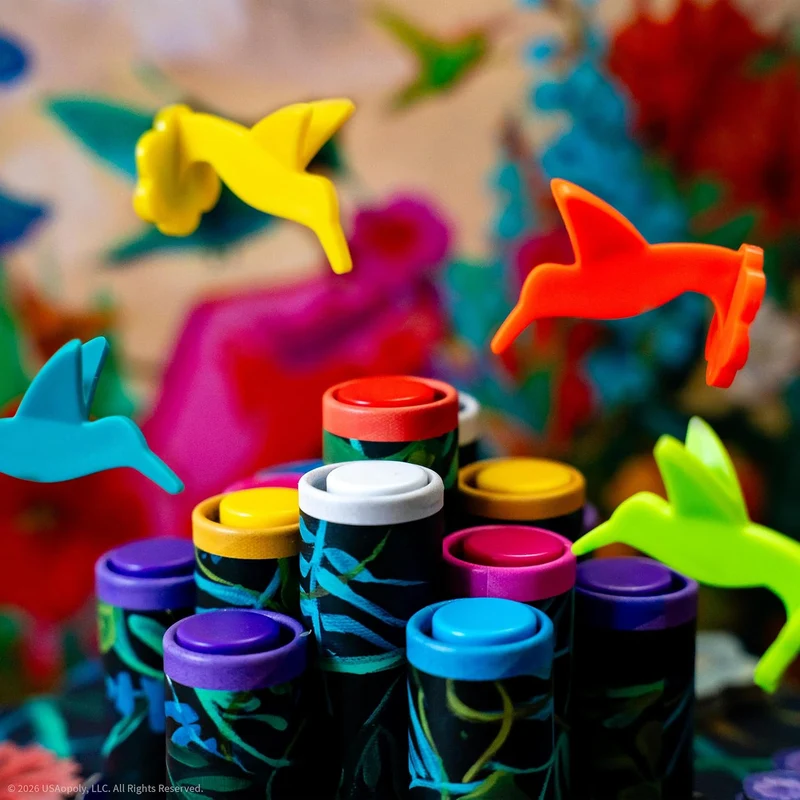 Hummingbirds Real-Time Dexterity Board Game 2-4 Players