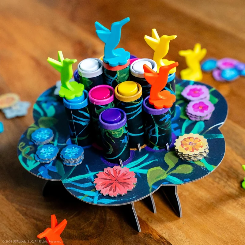 Hummingbirds Real-Time Dexterity Board Game 2-4 Players