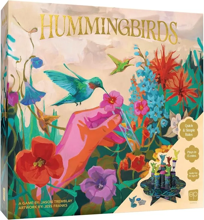 Hummingbirds Real-Time Dexterity Board Game 2-4 Players