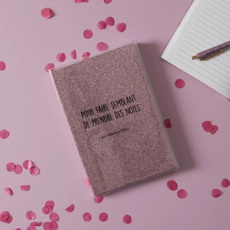 CARNET PAILLETTES POUR FAIRE SEMBLANT