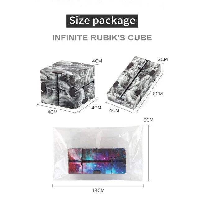 Cube Fidget infini pour anti stress