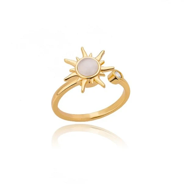 Bague Soleil Envoûtant Rotative
