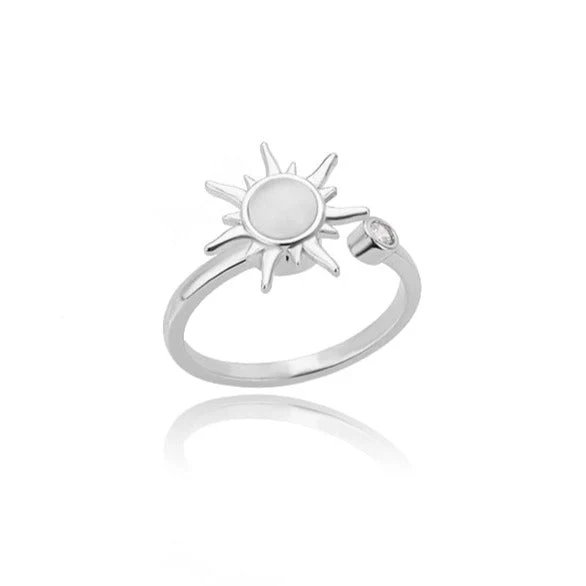 Bague Soleil Envoûtant Rotative