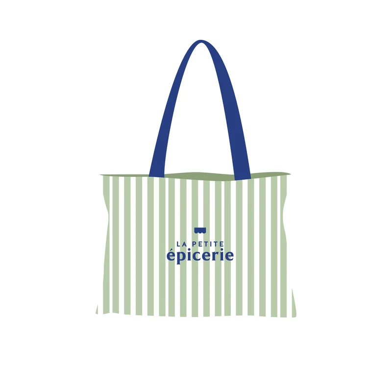 Tote bag vert - La Petite Epicerie 2026