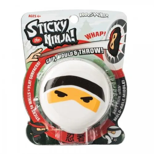 Sticky Ball Ninja (White) / boule collante (blanc)