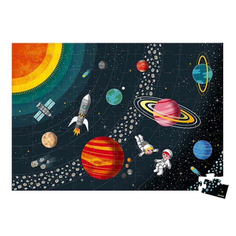 Janod Puzzle Solar System (100 pcs) / Puzzle Système solaire (100 pièces)