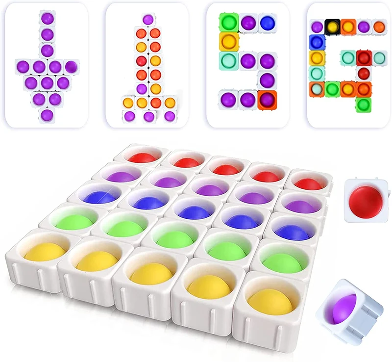 Lot 20 Blocs Popper Anti-stress