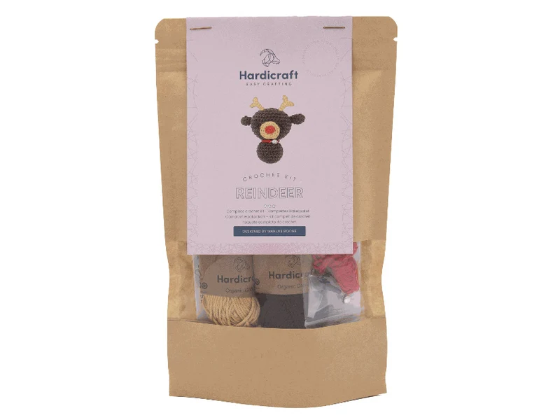 Kit crochet DIY - Mini Renne - Hardicraft