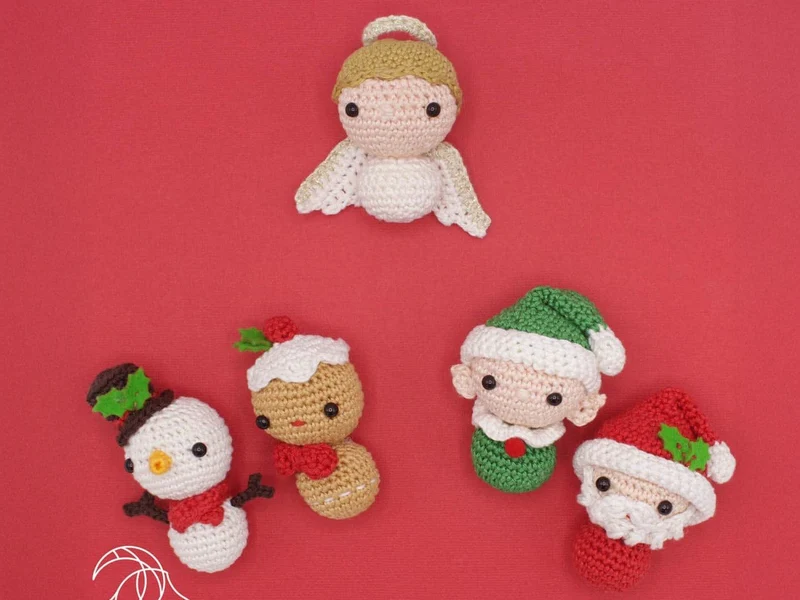 Kit crochet DIY - Mini Bonhomme en pain d'épice - Hardicraft