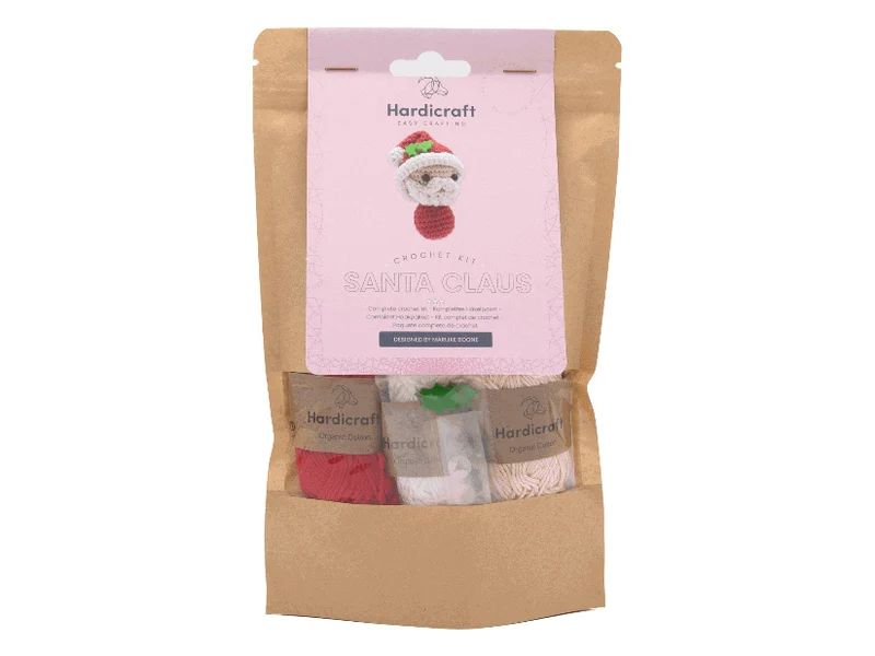 Kit crochet DIY - Mini Père Noël - Hardicraft