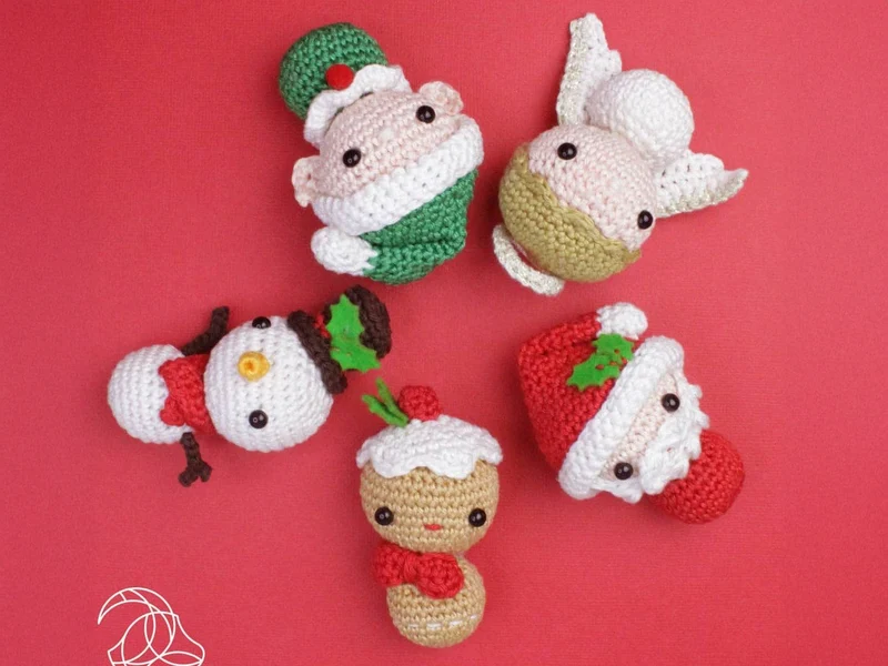 Kit crochet DIY - Mini Père Noël - Hardicraft