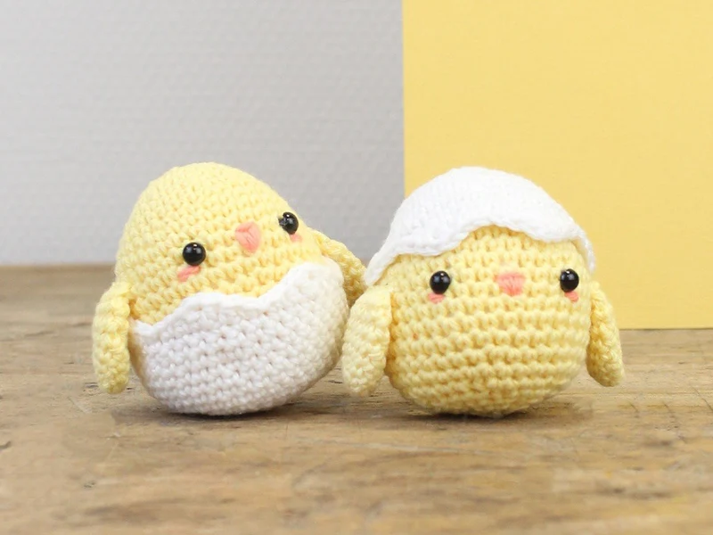 Kit crochet DIY - Poussins - Hardicraft