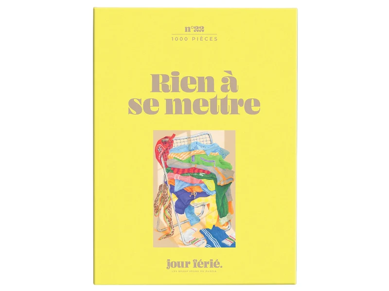 Rien à se mettre - Puzzle 1000 pcs - Jour Férié