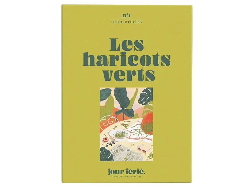 Les haricots verts - Puzzle 1000 pcs - Jour Férié