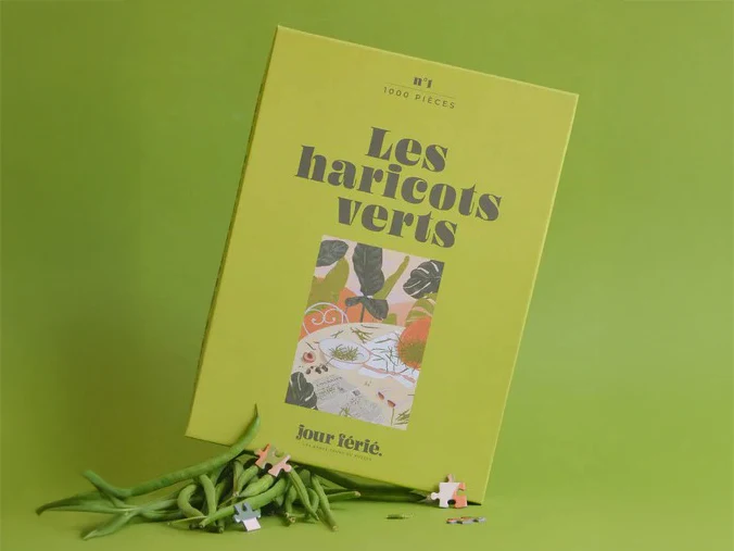 Les haricots verts - Puzzle 1000 pcs - Jour Férié
