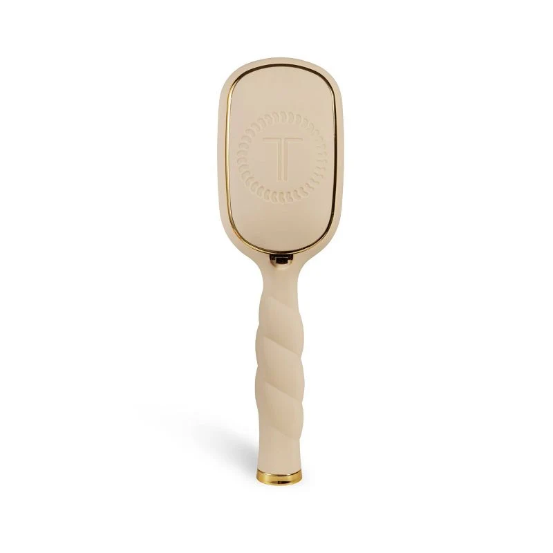 TELETIES Medium Hair Detangler Hair Brush Tan