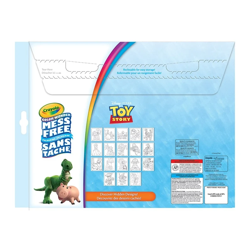 Toy Story Colour Wonder Kit, Disney Colouring Pages, 1 Count