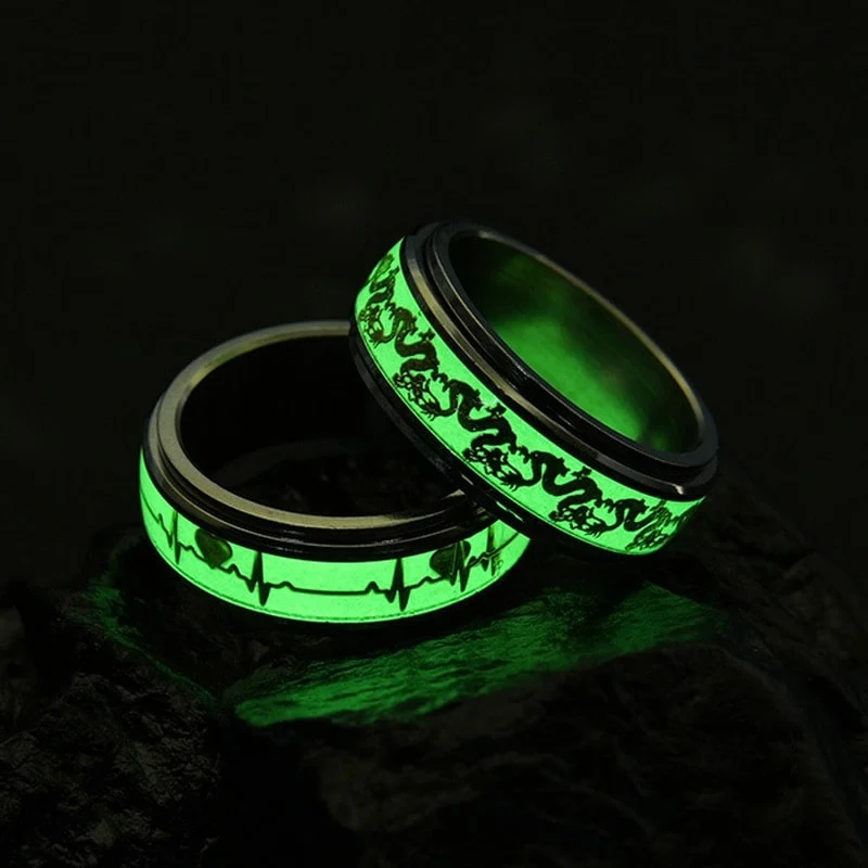 Bague anti-stress fluorescente