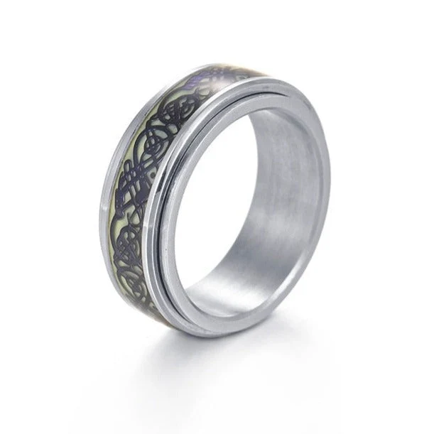 Bague anti-stress fluorescente