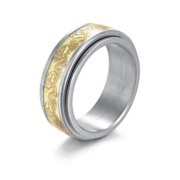 Bague anti-stress fluorescente