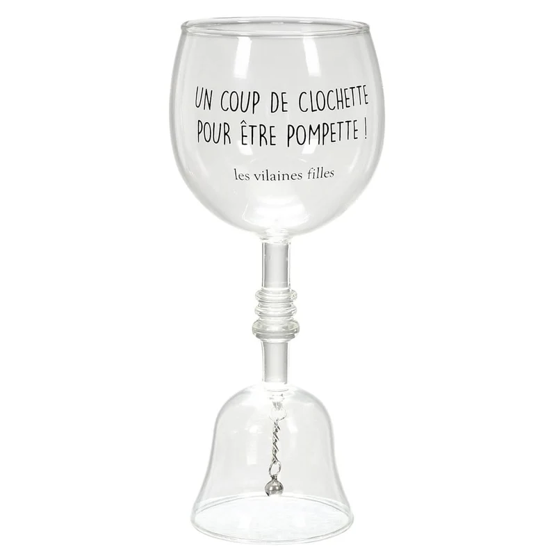 VERRE CLOCHETTE
