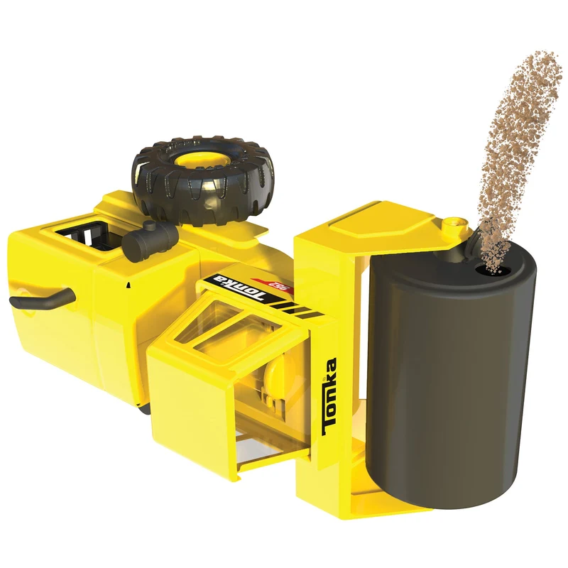 Tonka Steel Classics Steam Roller Toy with Fillable Steel Drum