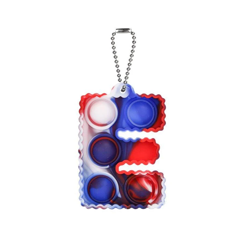 Porte-clés Pop It Lettre