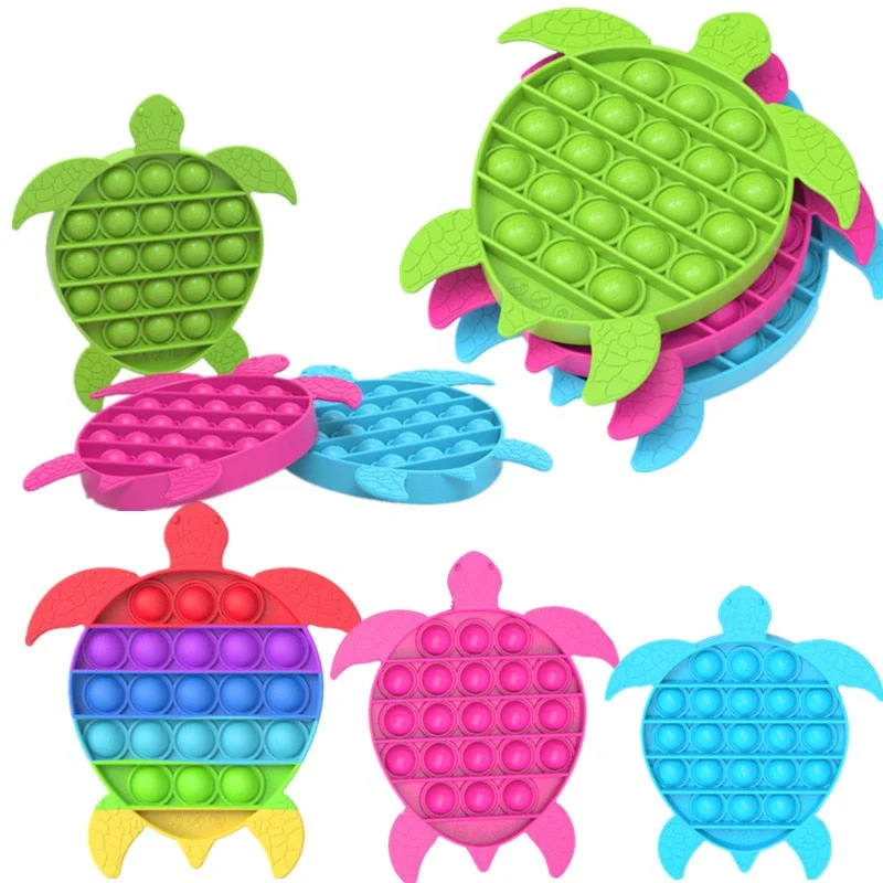 Tortue anti stress Pop It Fidget