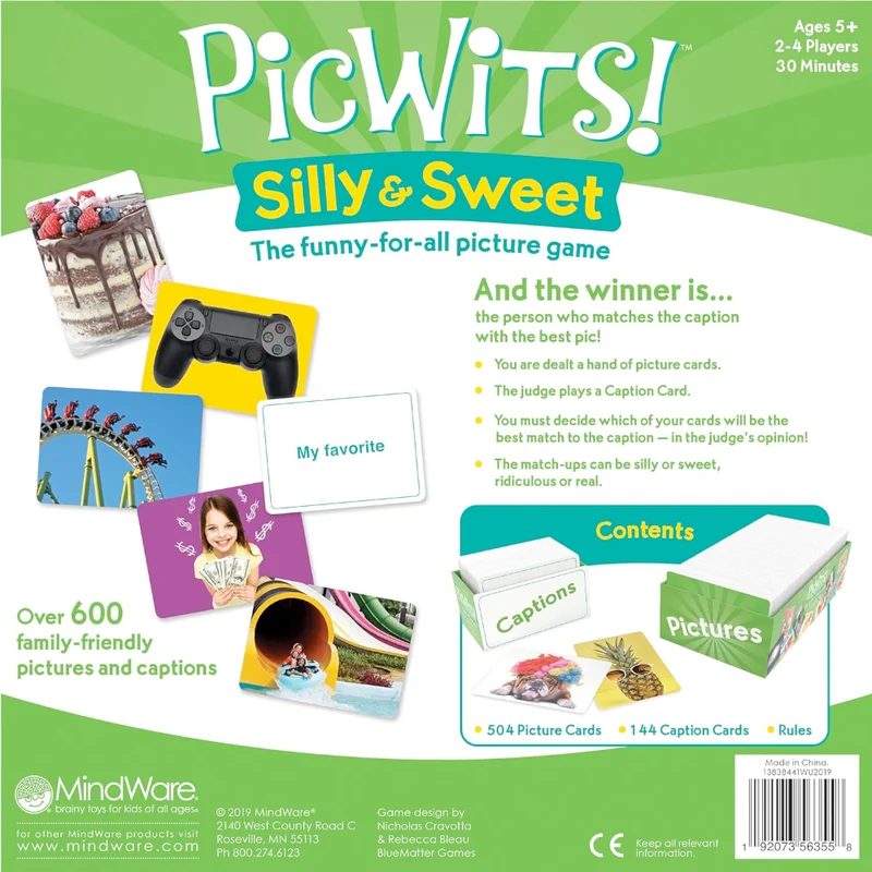 Picwits Silly & Sweet Game-