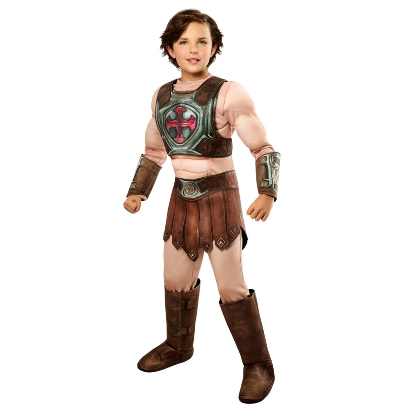 Masters of the Universe He-Man Deluxe Costume for Kids, Superhero Costume