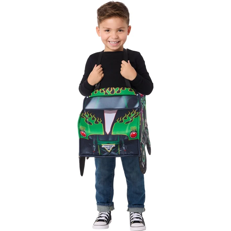 Monster Jam Grave Digger Ride-Along Costume for Kids