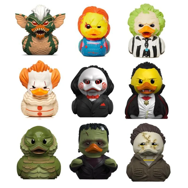 TUBBZ Mini Horror Movie Duck, Horror Movie Collectible, 2 Inches, Assortment, 1 Count