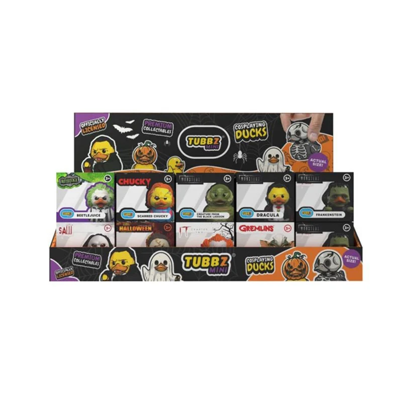 TUBBZ Mini Horror Movie Duck, Horror Movie Collectible, 2 Inches, Assortment, 1 Count