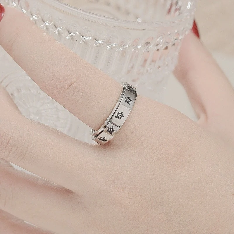 Bague Tortue anti-stress