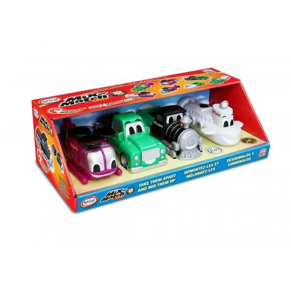 Mix or Match Vehicles Junior Set 2 / Coffret Junior Véhicules Mélanger ou assortir 2