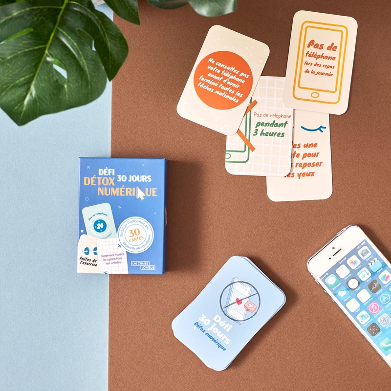 CARTES CHALLENGE DIGITAL DETOX