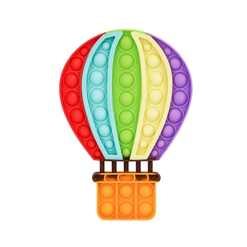 Ballon arc-en-ciel Pop It