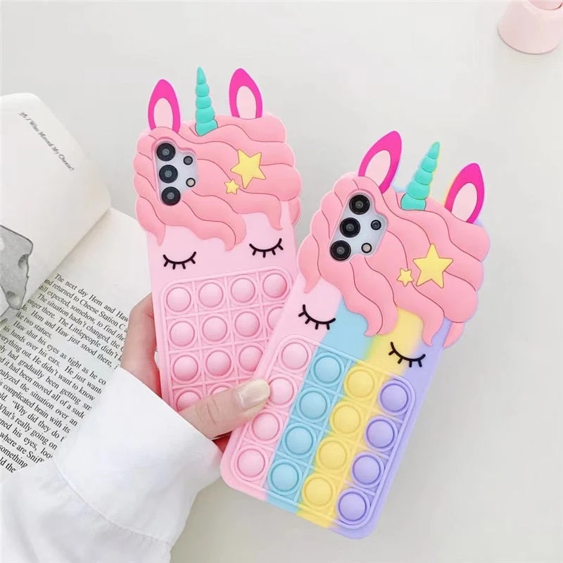 Coque Pop It Samsung Licorne