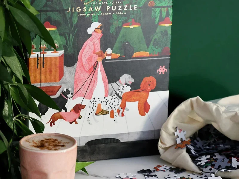 Puzzle 1000 pièces - Dog Sitter - ATWS