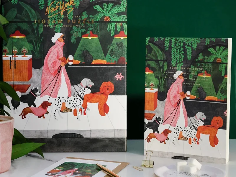 Puzzle 1000 pièces - Dog Sitter - ATWS