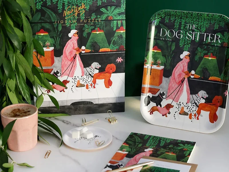 Puzzle 1000 pièces - Dog Sitter - ATWS