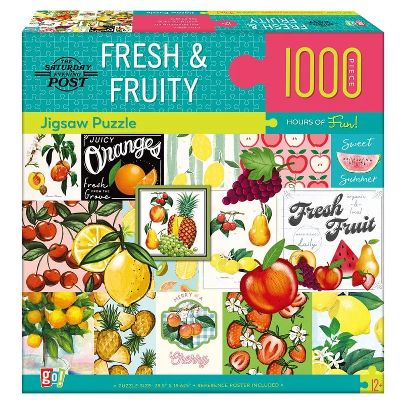 Fresh & Fruity 1000-Piece Puzzle