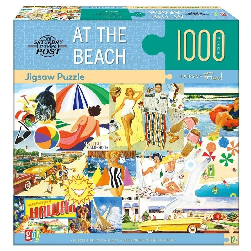 At The Beach 1000-Piece Puzzle