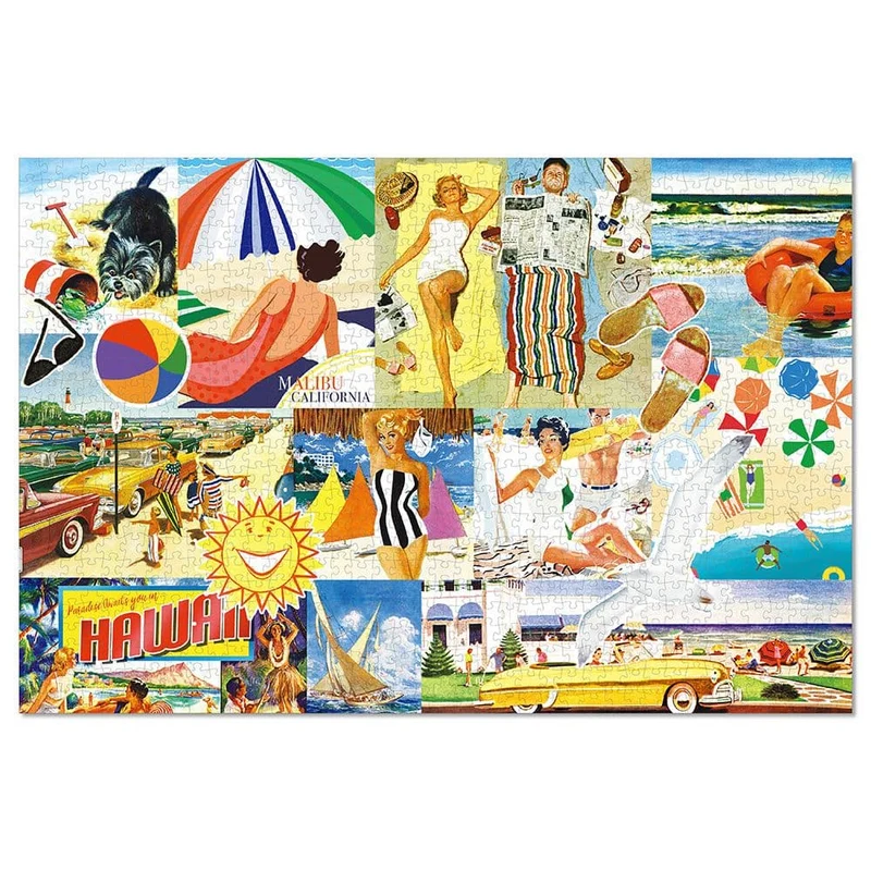 At The Beach 1000-Piece Puzzle