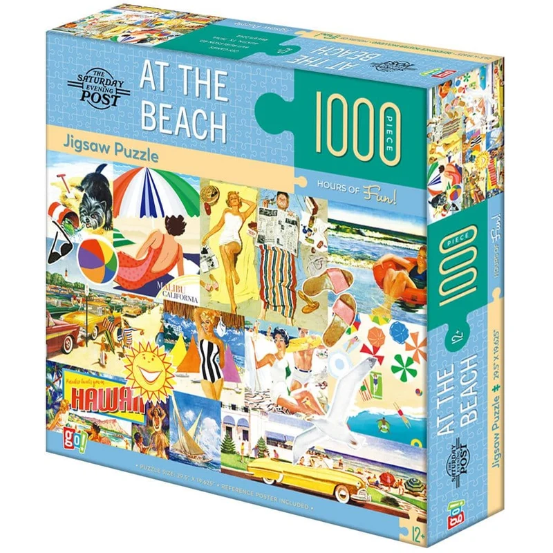 At The Beach 1000-Piece Puzzle